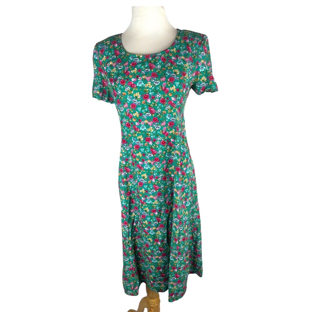 Maggy‎ London Dress Size 12P Floral Granny Core Spring/Easter